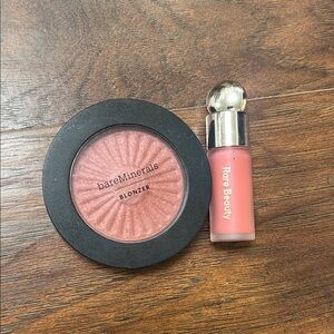 Rare Beauty Blush and bareMinerals Blonzer Set - Pink